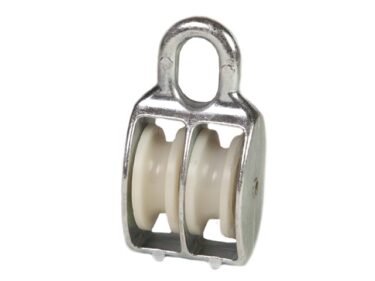 Block med 2 nylonskivor