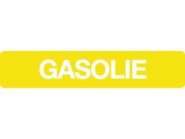 Gasolie sticker