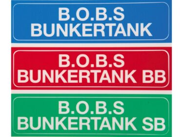 BOBS Bunkertank stickers