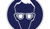 Oogbescherming (Bril) verplicht sticker