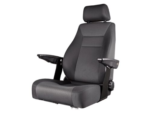 Stuurstoel Mahler st zw-gr