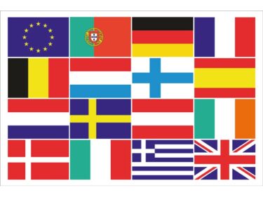 EU + 15 Landen Vlag