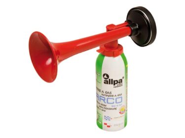 Signaalhoorn met Gasflesje