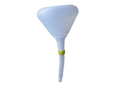 Embudo con pico flexible