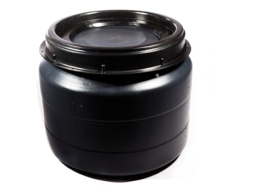 Vat met schroefdeksel 32 Liter, kunststof