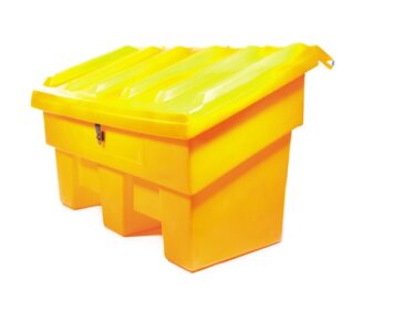 Box with hinged lid - plastic
