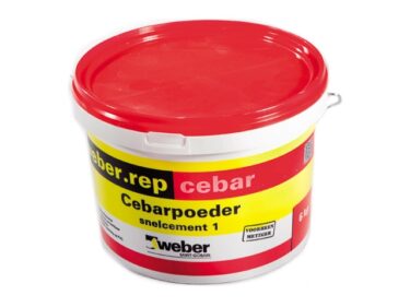 Ciment rapide 1, poudre Cebar