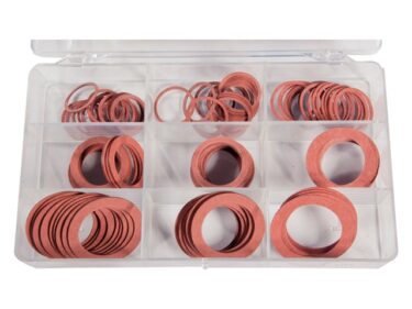Platte ringen assortimentsdoos, fiber
