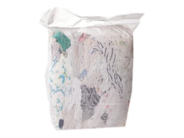 Witte Tricot Speciaal, Gekleurd Randje