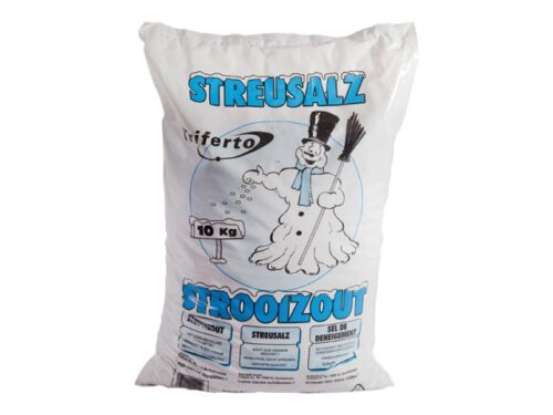 Strooizout in zak