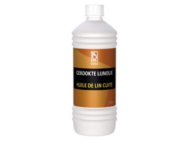 Lijnolie gekookt 1 Liter - fles