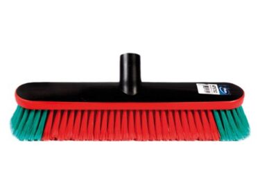 Luiwagen met stootrand, groot (Vikan)