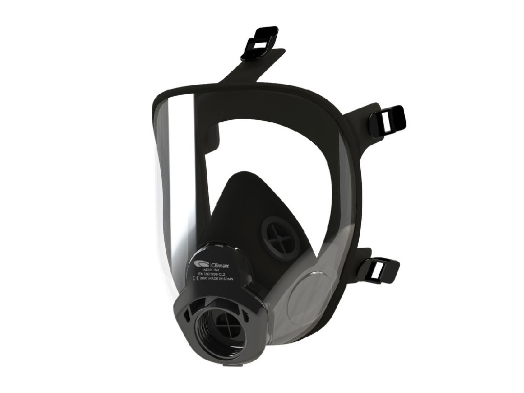 Volgelaatsmasker, neopreen/siliconen Volgelaatsmasker, neopreen/siliconen