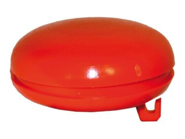 Platte mastknop kunststof