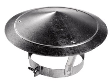 capota de lluvia para tubo de estufa