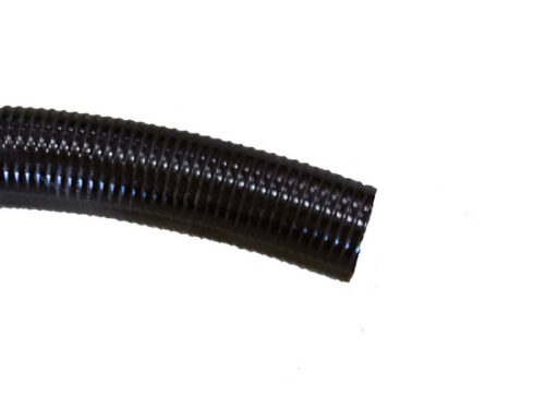 Afvoerslang extra soepel zwart