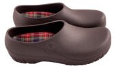Gardy klompen met gesloten hiel bruin
