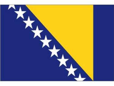 Flagga Bosnien och Hercegovina