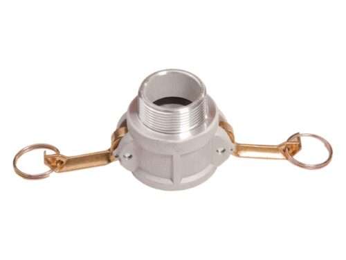 Aluminium Kamlok snelkoppeling met buitendraad, Vrouw deel B