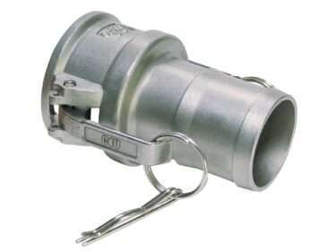 RVS Kamlok snelkoppeling met slangtule, Vrouw Deel C