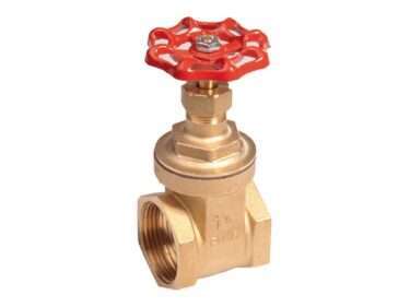 Messing Schuifafsluiter