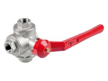 3-weg Kogelafsluiter