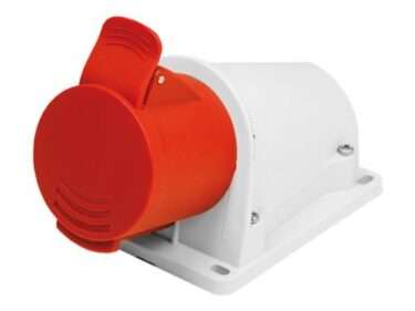 CEE Vægstikkontakt 380V overflademonteret - 4 poler