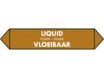 Vloeibaar, sticker
