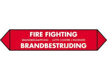 Brandbestrijding, sticker