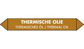 Thermische Olie sticker
