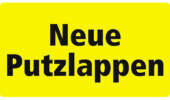 Neue putzlappen, sticker