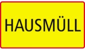 Hausmüll sticker
