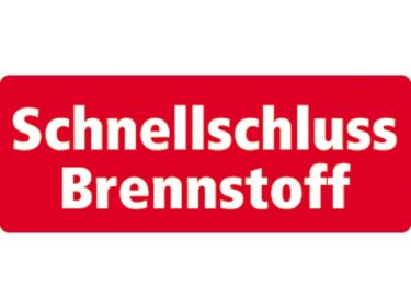 Schnellschluss Brennstoff sticker