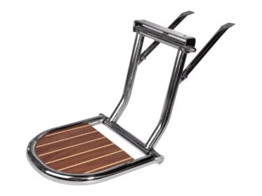 Hydromar voetensteun, teakhout