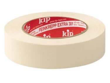 Afplaktape crepe wit