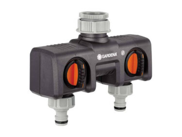 Gardena Waterverdeler met 2 Aansluitingen