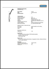 Pressol 13010 datasheet