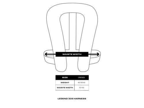 Baltic Legend 305 Harness - Sizeguide
