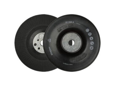 Fiber steunschijf geribd/hard