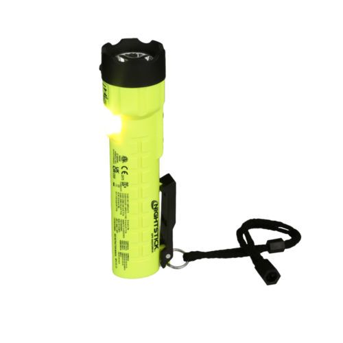 ATEX 0 Nightstick met clip, dual light en magneet