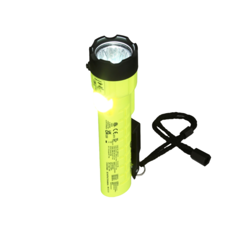ATEX 0 Nightstick met clip, dual light en magneet