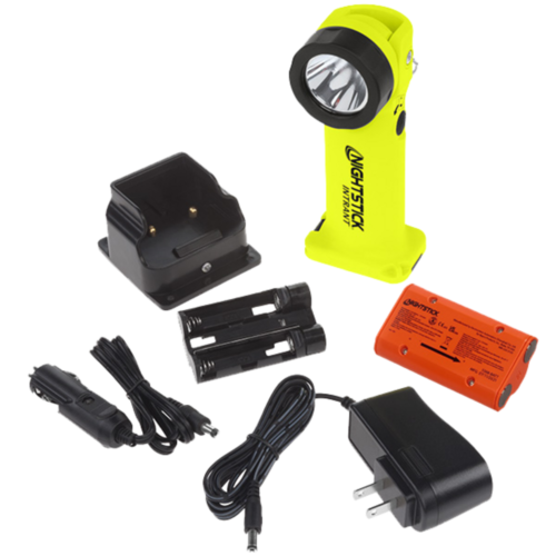 ATEX 0 verticaal Nightstick dual light, draaikop en oplaadbaar