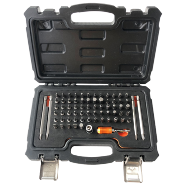 Power bit set 1/4 inch 67 delig