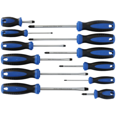 Schroevendraaierset 12 delig phillips