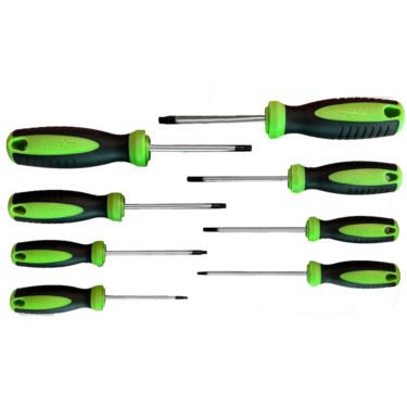Torx schroevendraaierset 8 delig