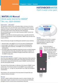 Hadex Testkit Handleiding